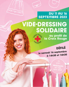 Centre commercial pau lescar vide dressing solidaire 