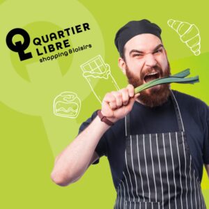 Jeu-concours quartier gourmand centre commercial Quartier libre